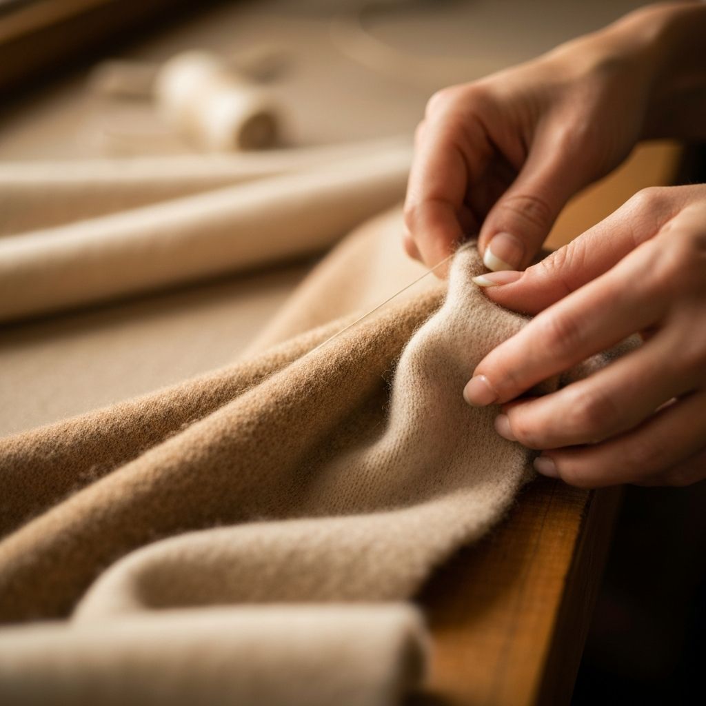 Cashmere craftsmanship